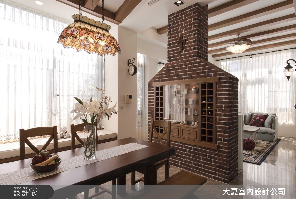 120坪新成屋(5年以下)＿鄉村風餐廳案例圖片＿大夏室內設計公司＿大夏_50之6