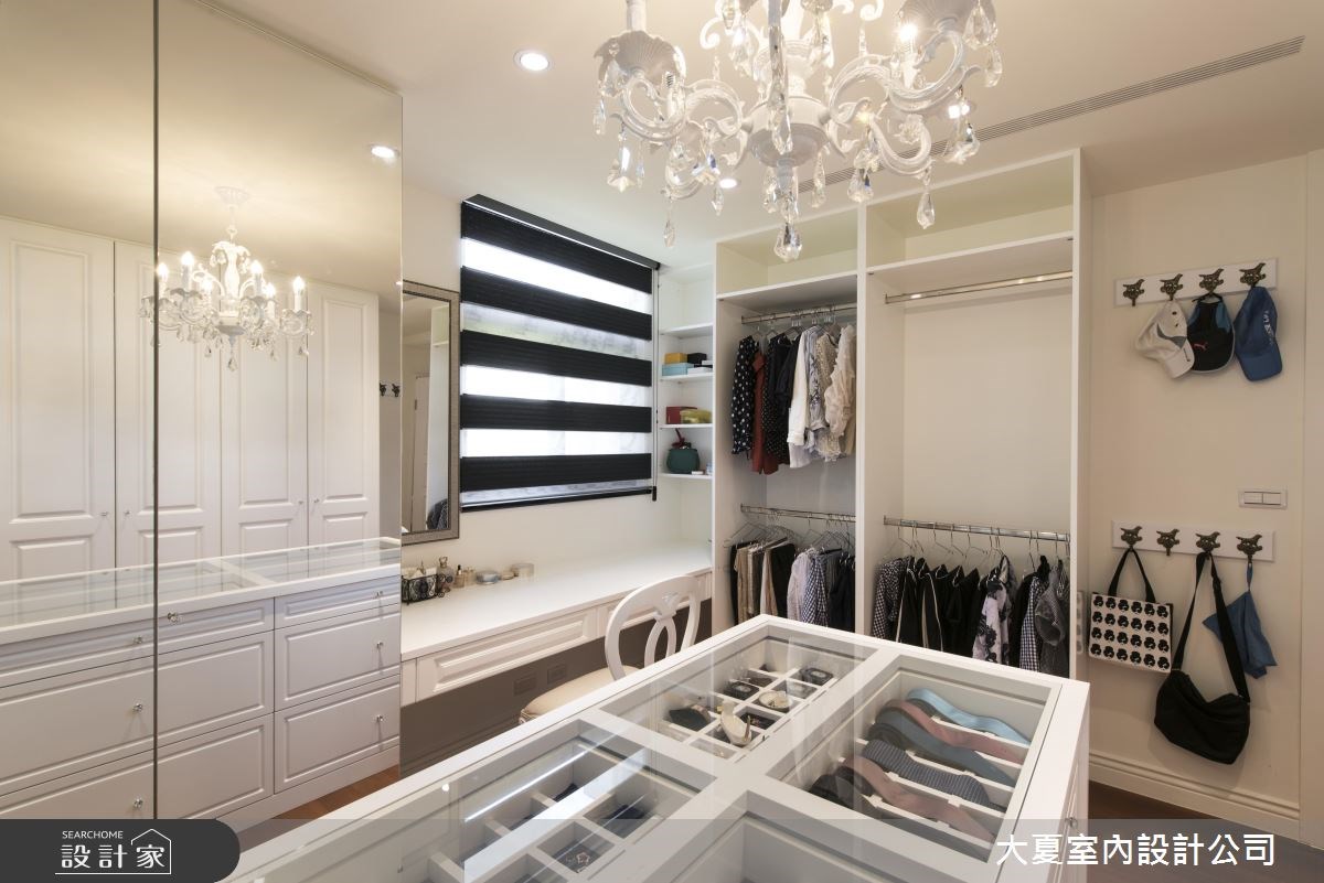 120坪新成屋(5年以下)＿鄉村風更衣間案例圖片＿大夏室內設計公司＿大夏_50之13