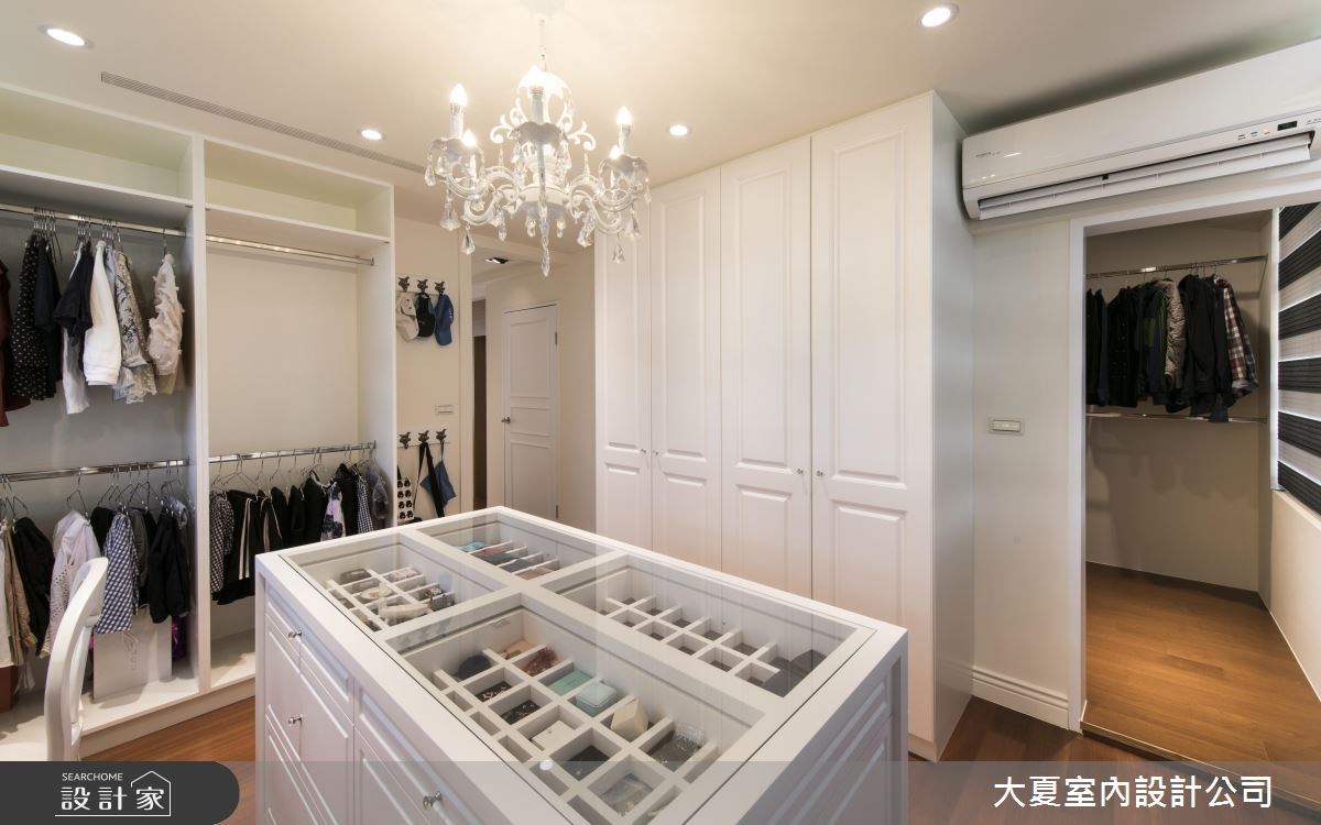 120坪新成屋(5年以下)＿鄉村風更衣間案例圖片＿大夏室內設計公司＿大夏_50之14