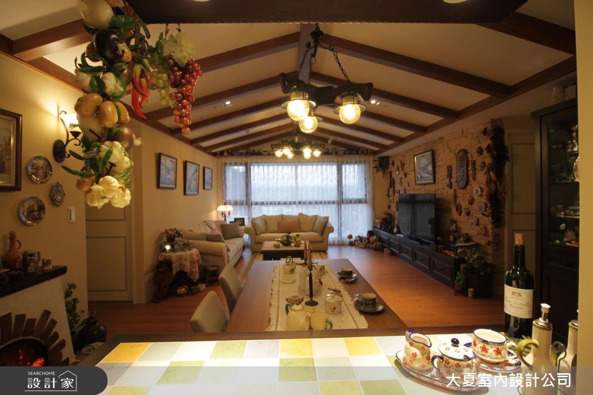 48坪新成屋(5年以下)＿鄉村風餐廳案例圖片＿大夏室內設計公司＿大夏_51之8