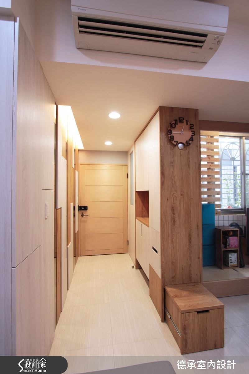 25坪老屋(16~30年)＿北歐風玄關案例圖片＿德承室內設計有限公司＿德承_01之2