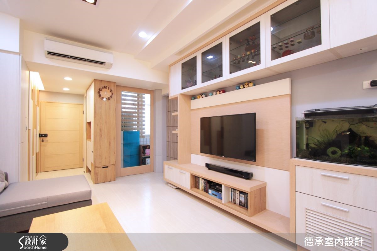 25坪老屋(16~30年)＿北歐風客廳案例圖片＿德承室內設計有限公司＿德承_01之3