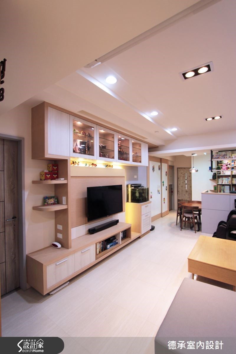 25坪老屋(16~30年)＿北歐風客廳案例圖片＿德承室內設計有限公司＿德承_01之4