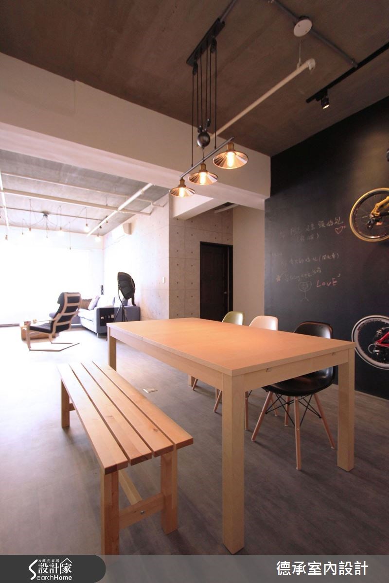 20坪新成屋(5年以下)＿工業風餐廳案例圖片＿德承室內設計有限公司＿德承_02之11