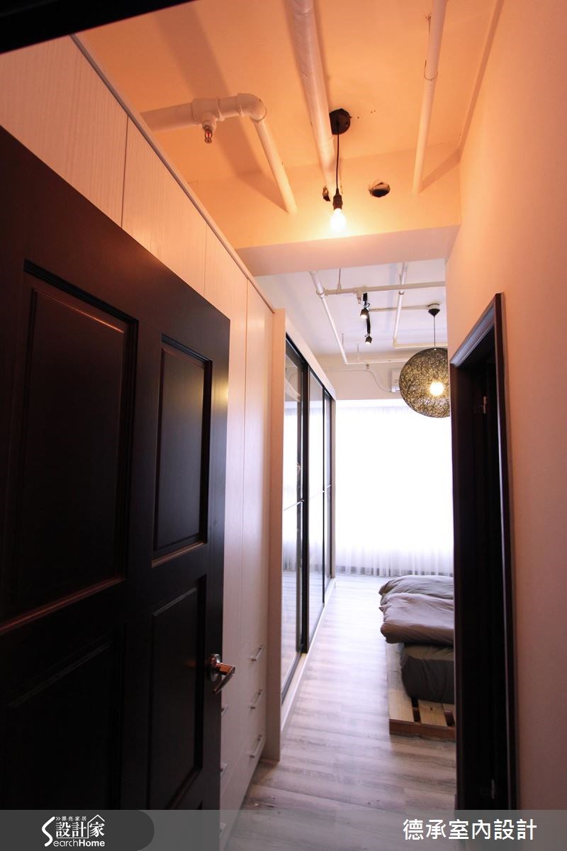 20坪新成屋(5年以下)＿工業風臥室案例圖片＿德承室內設計有限公司＿德承_02之13