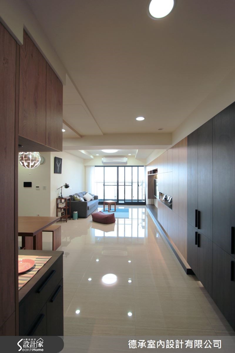 34坪新成屋(5年以下)＿北歐風玄關案例圖片＿德承室內設計有限公司＿德承_06之1