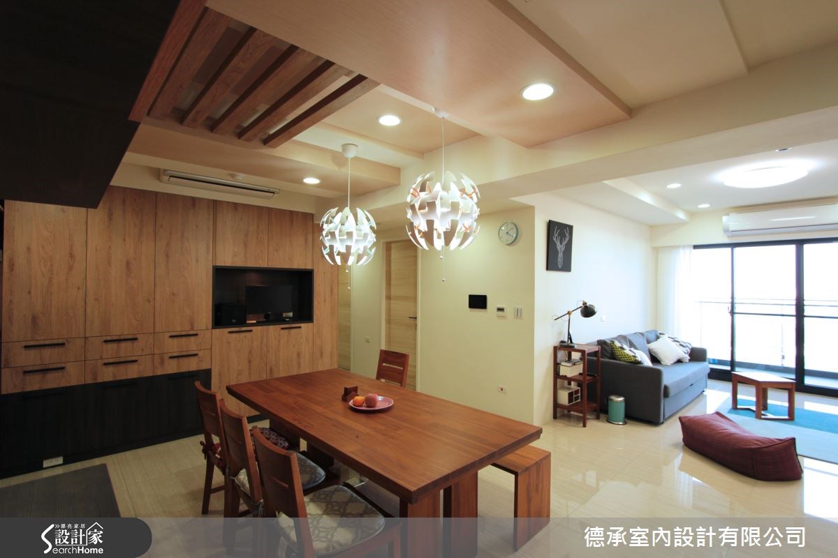 34坪新成屋(5年以下)＿北歐風餐廳案例圖片＿德承室內設計有限公司＿德承_06之4