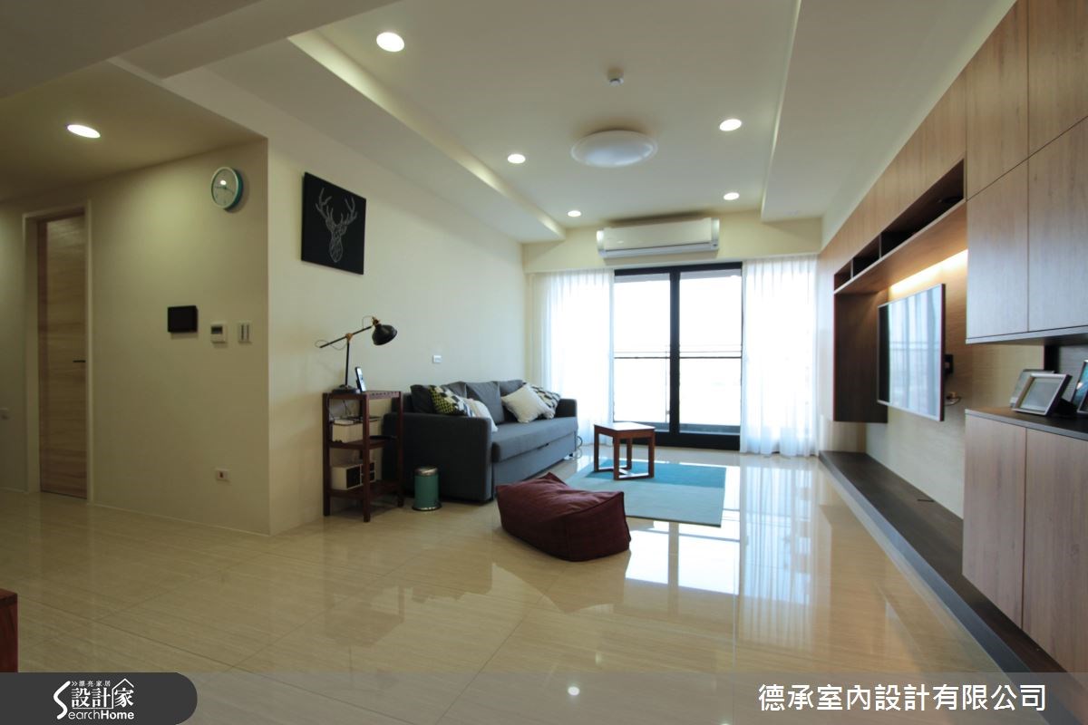34坪新成屋(5年以下)＿北歐風客廳案例圖片＿德承室內設計有限公司＿德承_06之5