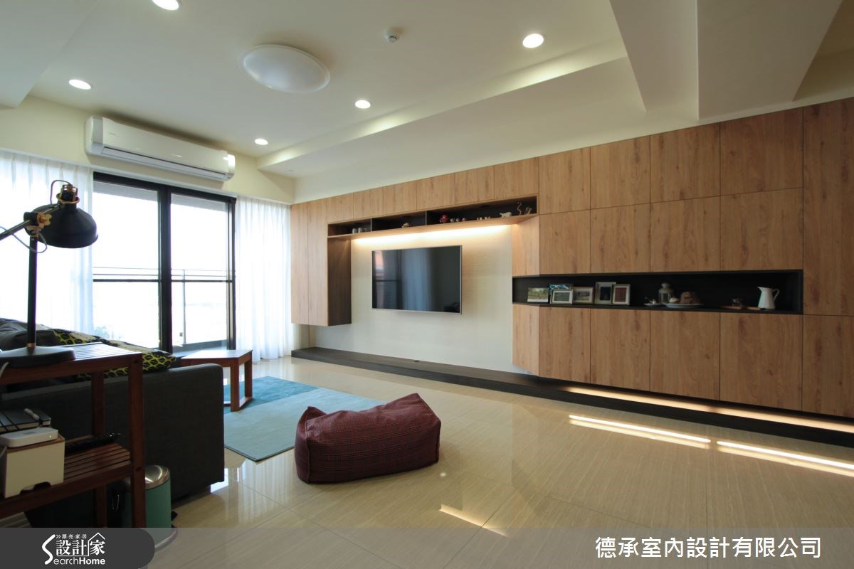 34坪新成屋(5年以下)＿北歐風客廳案例圖片＿德承室內設計有限公司＿德承_06之7
