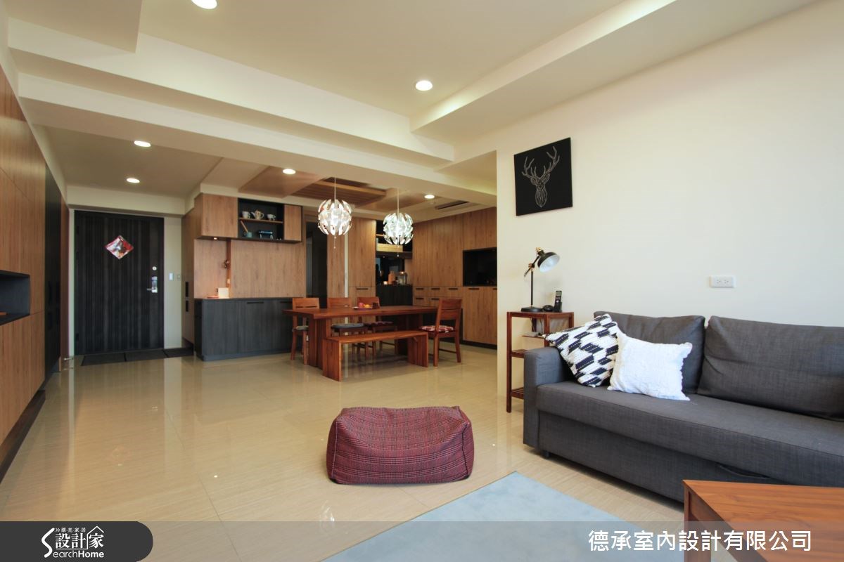 34坪新成屋(5年以下)＿北歐風客廳案例圖片＿德承室內設計有限公司＿德承_06之9