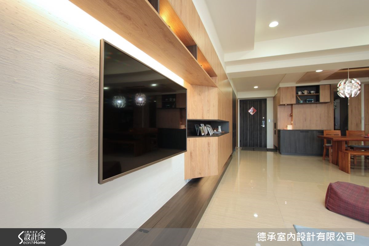 34坪新成屋(5年以下)＿北歐風客廳案例圖片＿德承室內設計有限公司＿德承_06之12