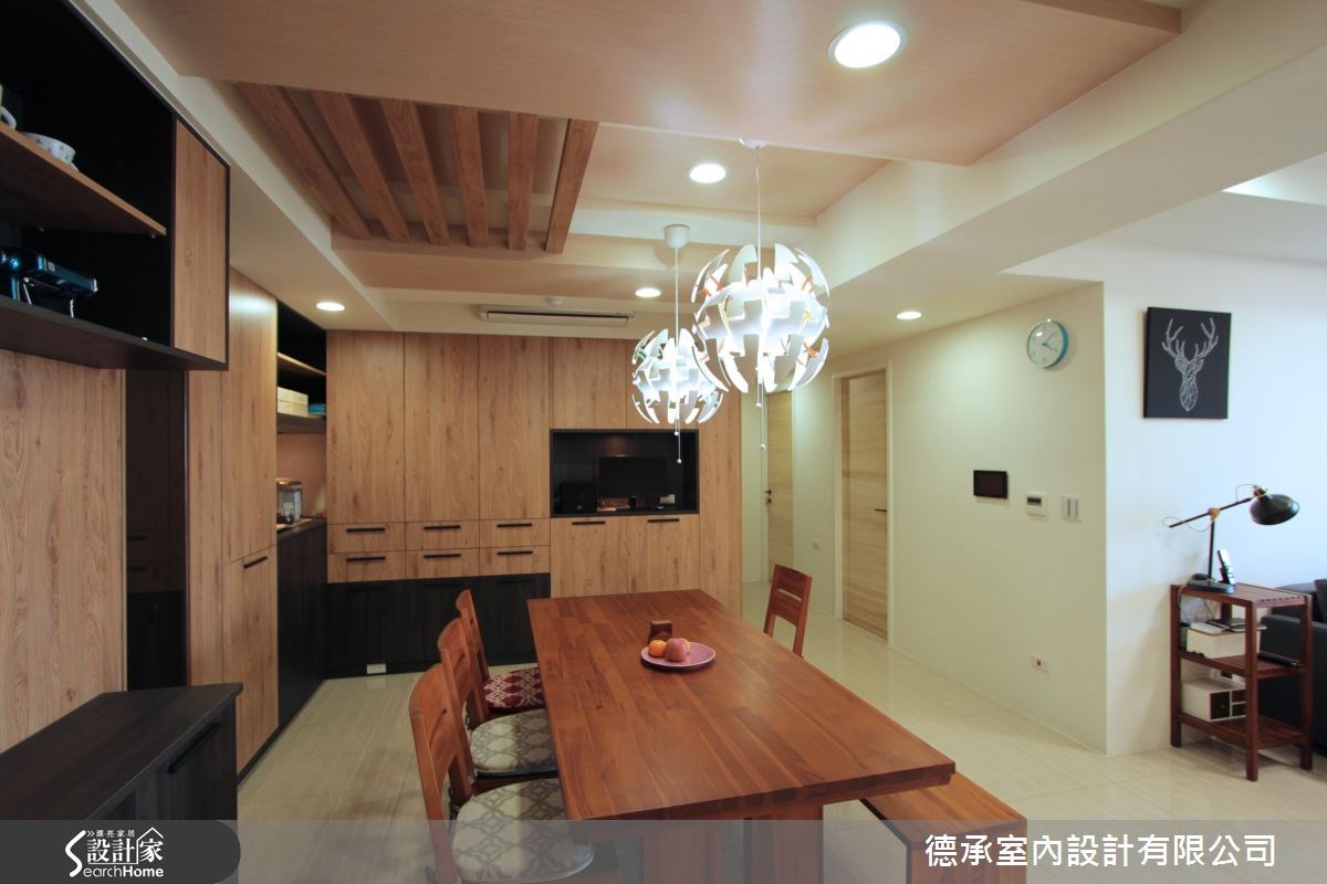 34坪新成屋(5年以下)＿北歐風餐廳案例圖片＿德承室內設計有限公司＿德承_06之17