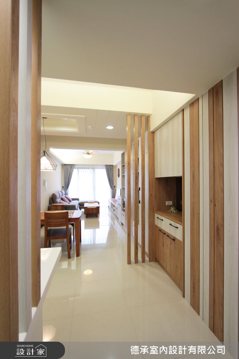26坪新成屋(5年以下)＿北歐風玄關案例圖片＿德承室內設計有限公司＿德承_07之1