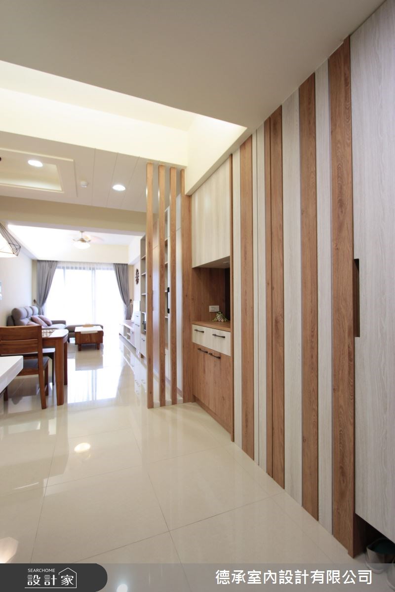 26坪新成屋(5年以下)＿北歐風玄關案例圖片＿德承室內設計有限公司＿德承_07之2