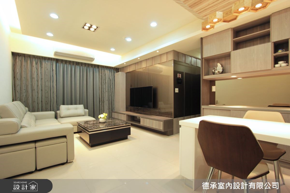 30坪新成屋(5年以下)＿現代風客廳案例圖片＿德承室內設計有限公司＿德承_08之6