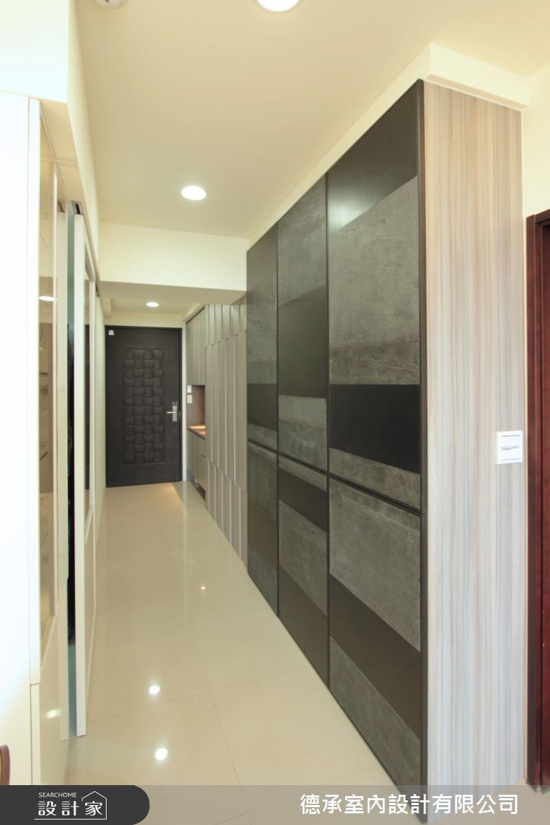 30坪新成屋(5年以下)＿現代風玄關案例圖片＿德承室內設計有限公司＿德承_08之16