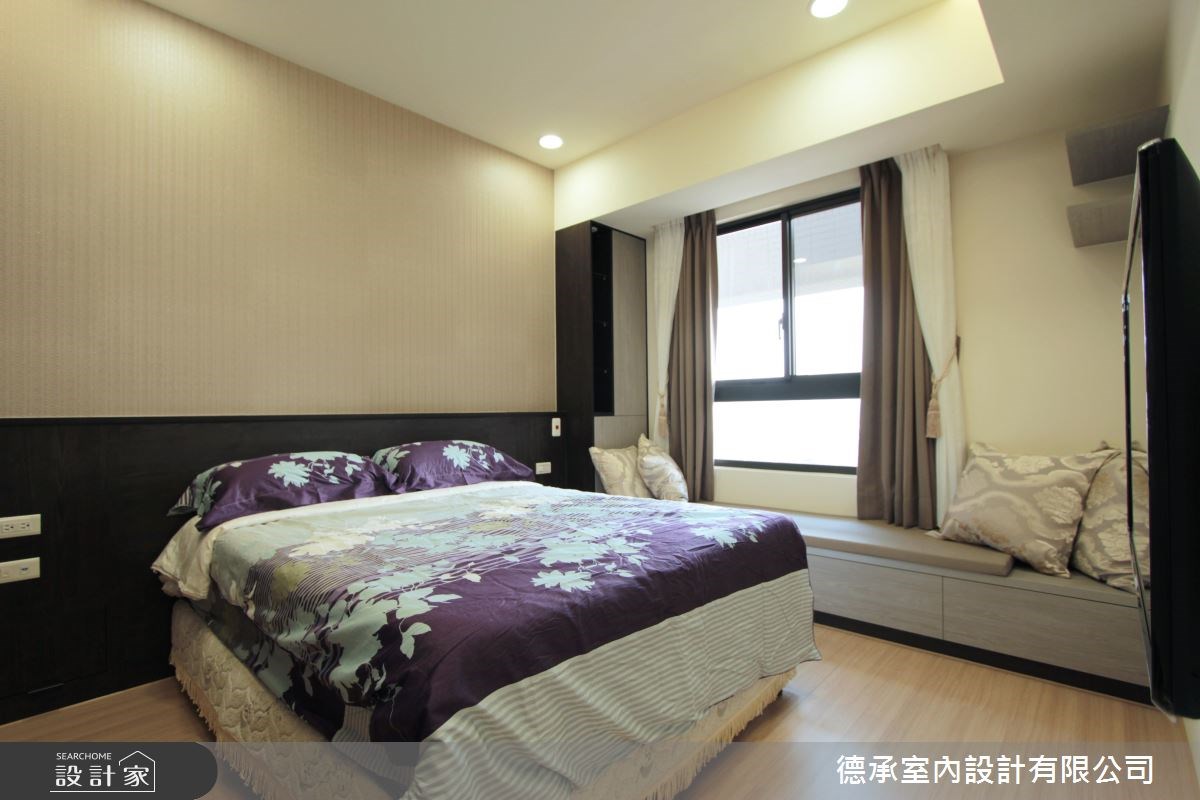 30坪新成屋(5年以下)＿現代風臥室案例圖片＿德承室內設計有限公司＿德承_08之18