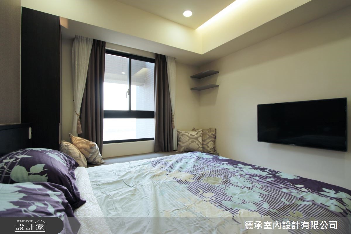 30坪新成屋(5年以下)＿現代風臥室案例圖片＿德承室內設計有限公司＿德承_08之19