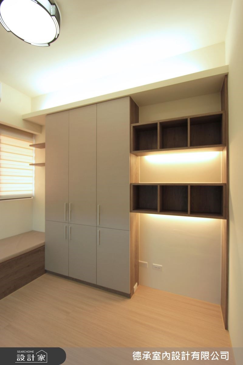 30坪新成屋(5年以下)＿現代風臥室案例圖片＿德承室內設計有限公司＿德承_08之25