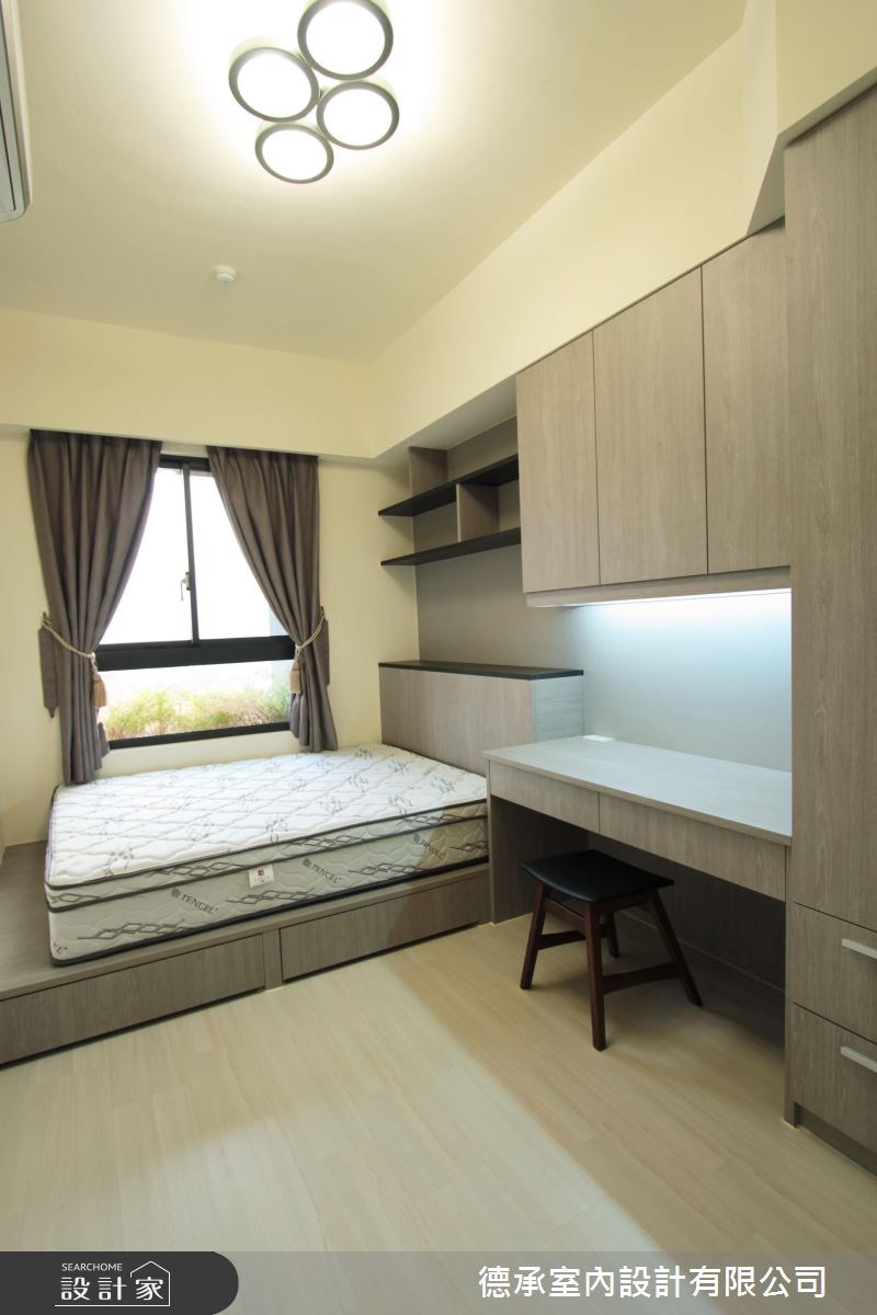 30坪新成屋(5年以下)＿現代風臥室案例圖片＿德承室內設計有限公司＿德承_08之26