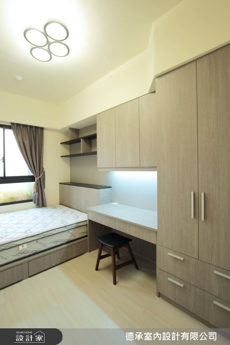 30坪新成屋(5年以下)＿現代風臥室案例圖片＿德承室內設計有限公司＿德承_08之27