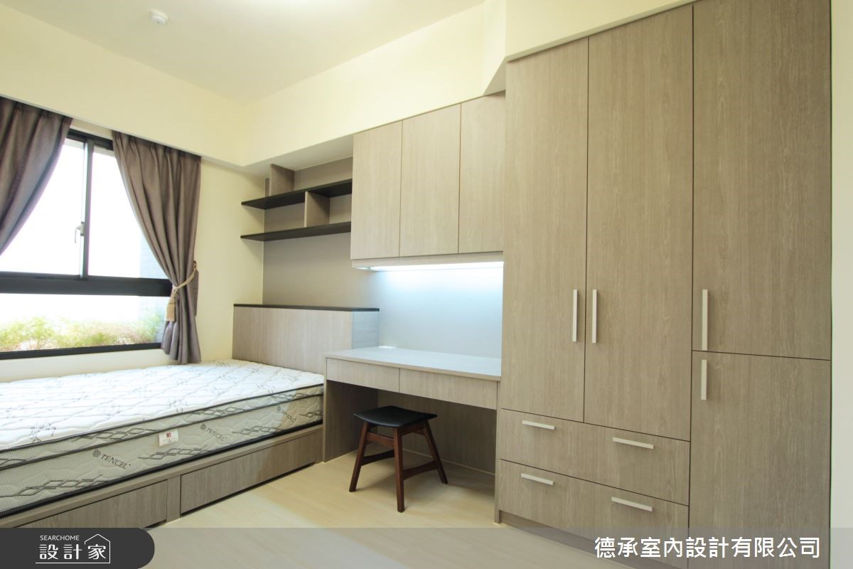 30坪新成屋(5年以下)＿現代風臥室案例圖片＿德承室內設計有限公司＿德承_08之28