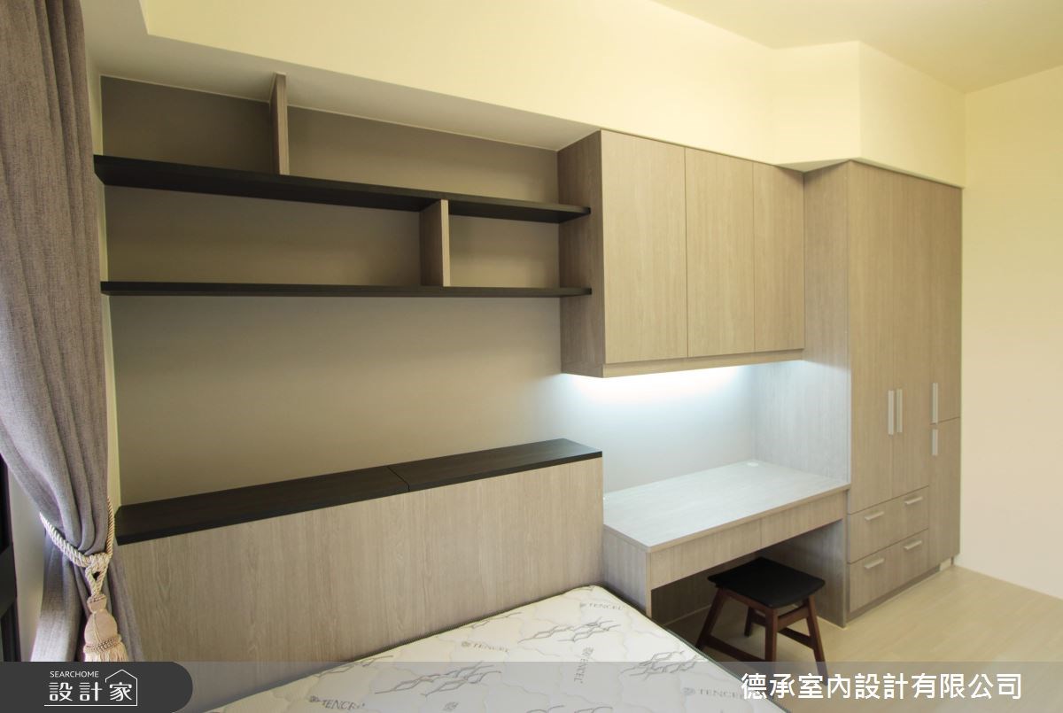 30坪新成屋(5年以下)＿現代風臥室案例圖片＿德承室內設計有限公司＿德承_08之29