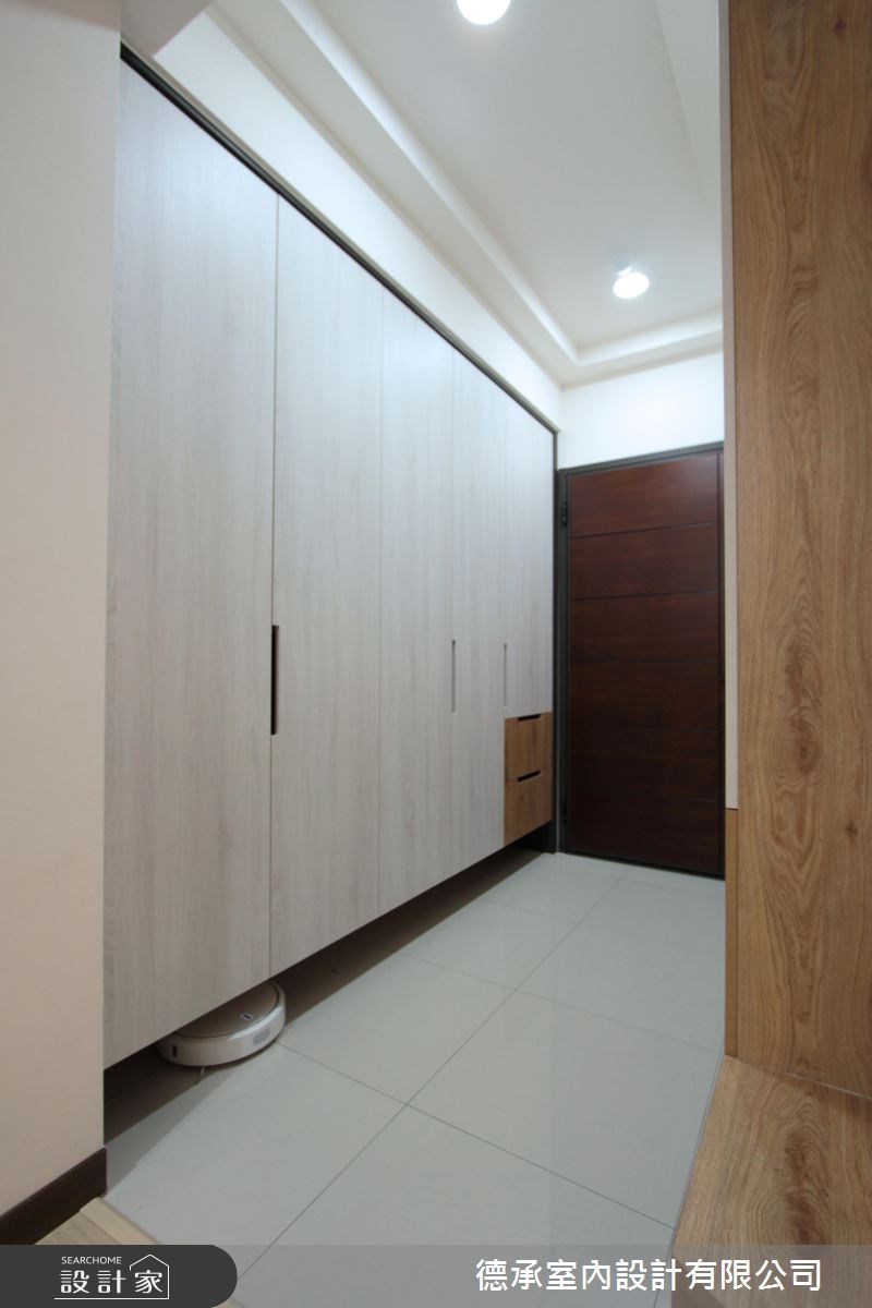 20坪新成屋(5年以下)＿北歐風玄關案例圖片＿德承室內設計有限公司＿德承_09之3