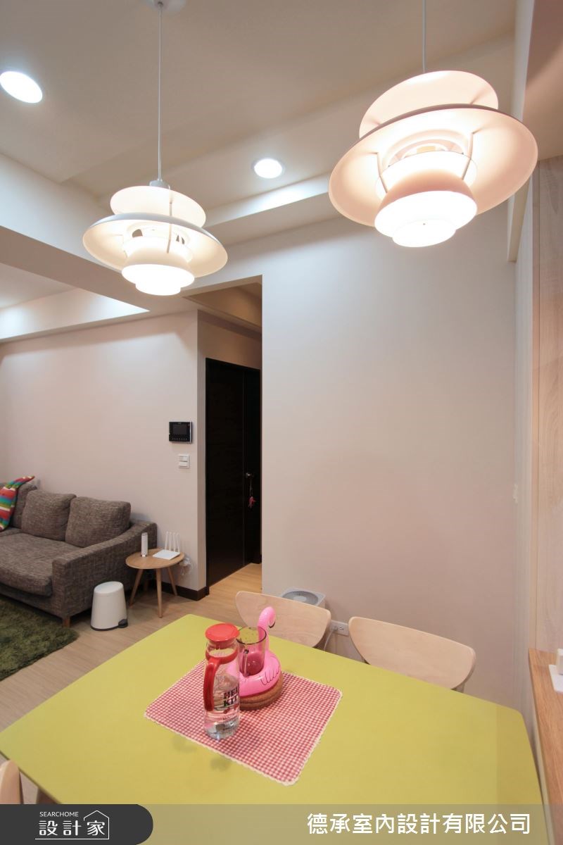 20坪新成屋(5年以下)＿北歐風餐廳案例圖片＿德承室內設計有限公司＿德承_09之11