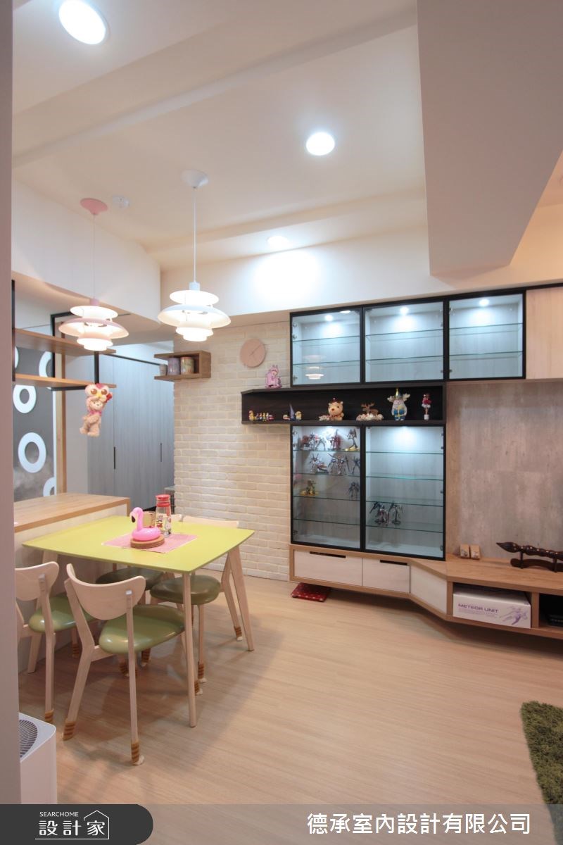 20坪新成屋(5年以下)＿北歐風餐廳案例圖片＿德承室內設計有限公司＿德承_09之12