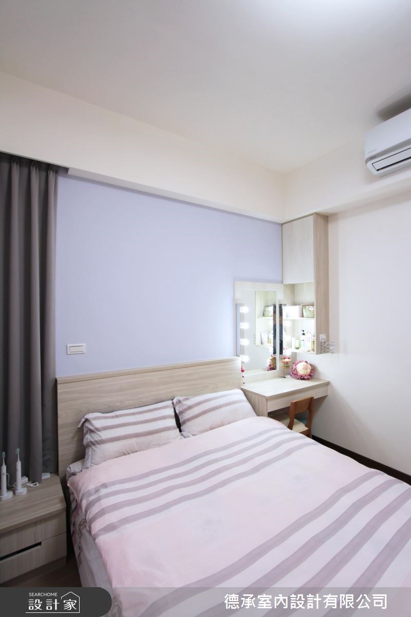 20坪新成屋(5年以下)＿北歐風臥室案例圖片＿德承室內設計有限公司＿德承_09之18