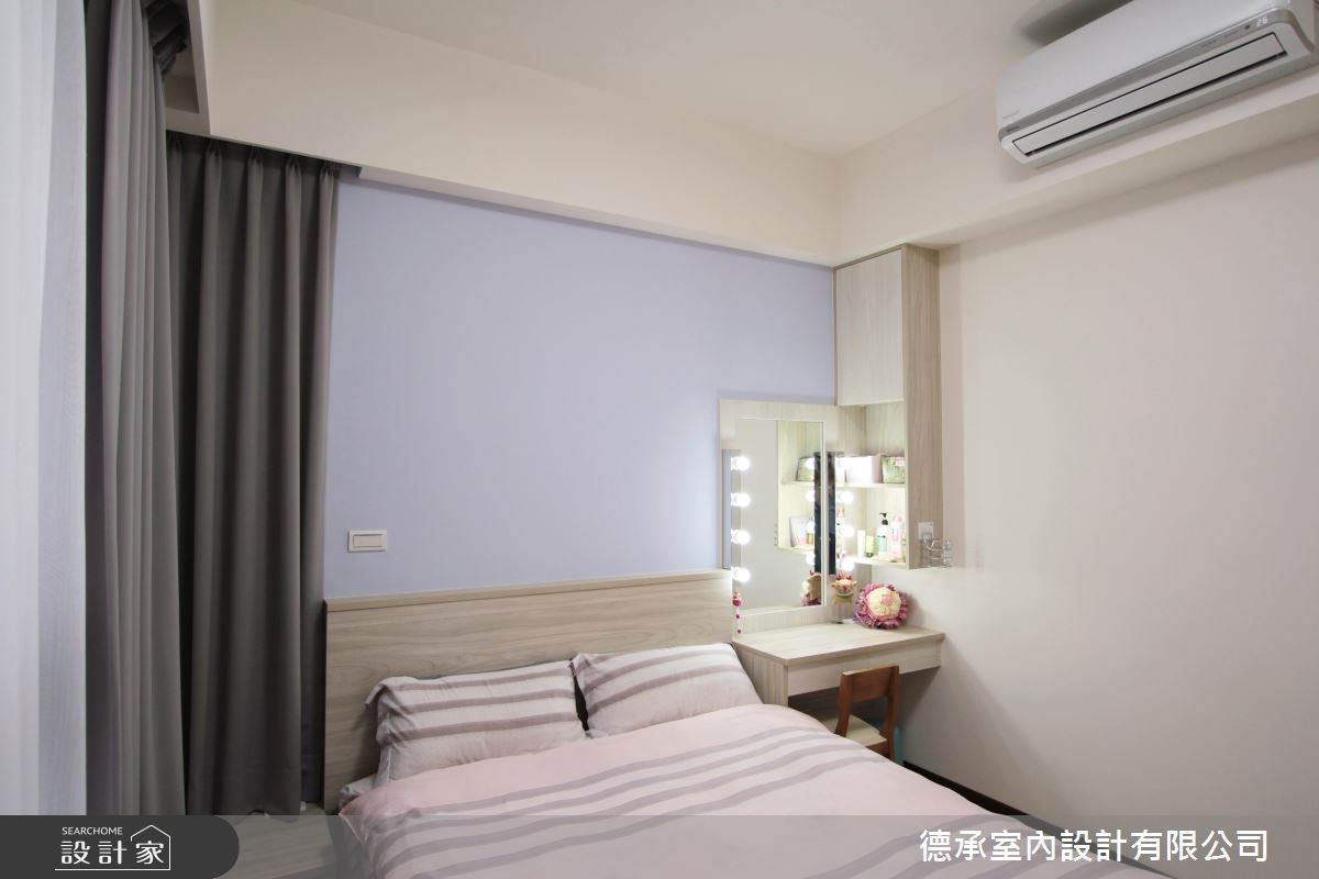 20坪新成屋(5年以下)＿北歐風臥室案例圖片＿德承室內設計有限公司＿德承_09之19