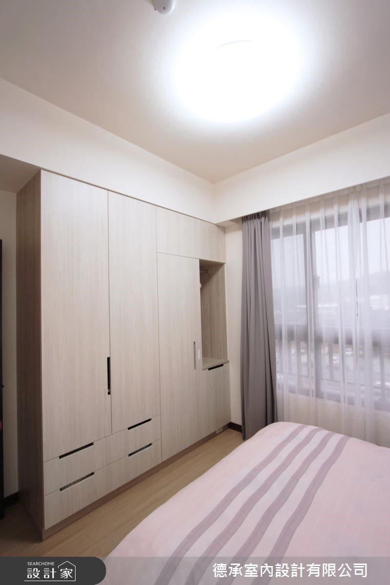 20坪新成屋(5年以下)＿北歐風臥室案例圖片＿德承室內設計有限公司＿德承_09之23