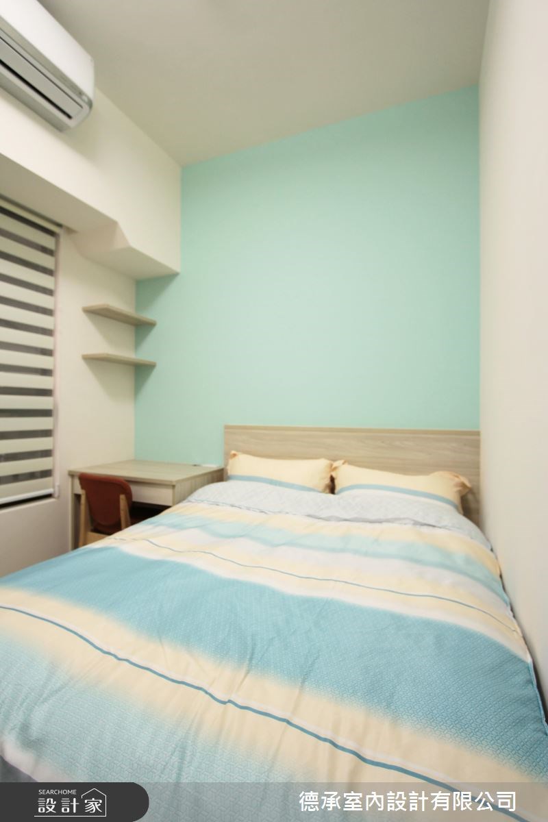 20坪新成屋(5年以下)＿北歐風臥室案例圖片＿德承室內設計有限公司＿德承_09之25