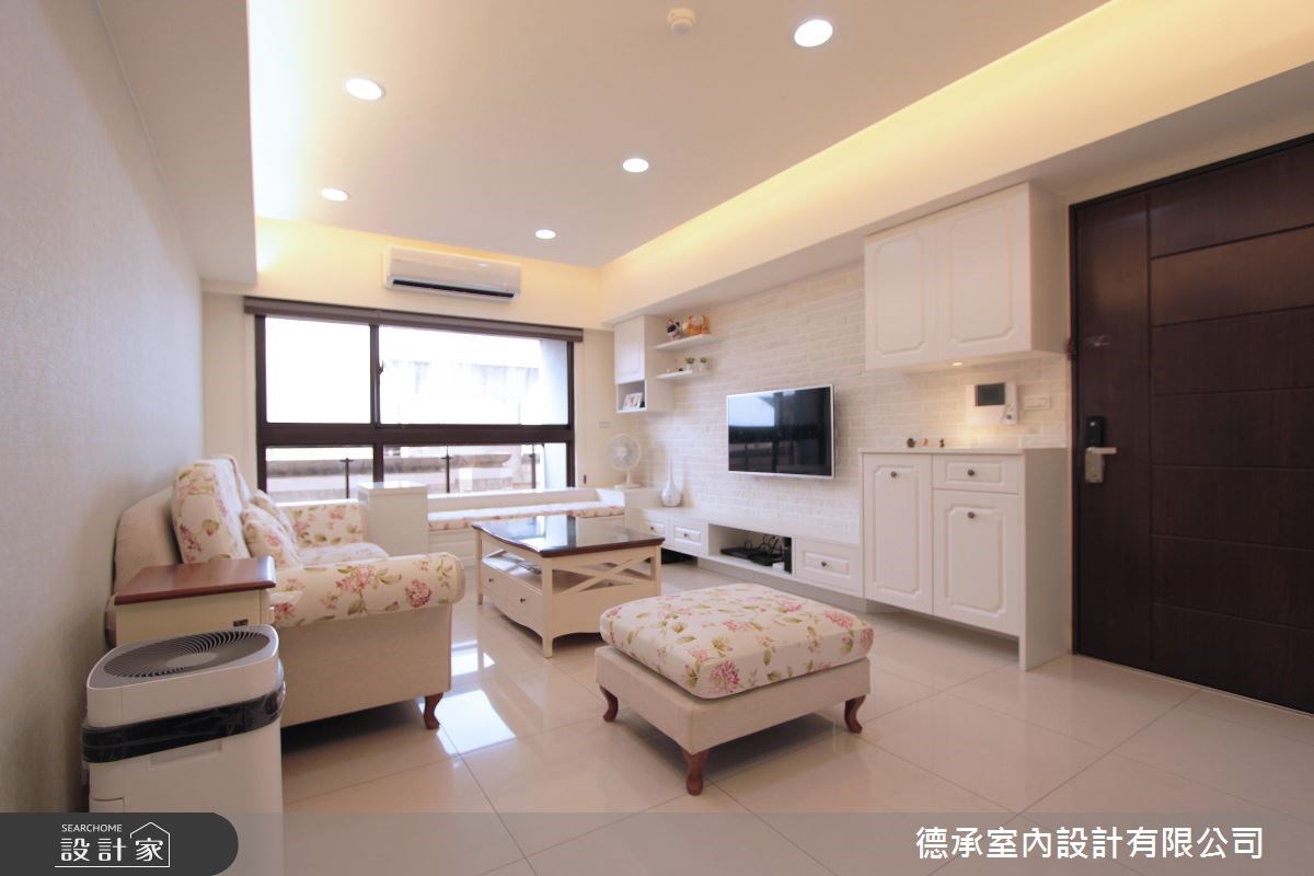 20坪中古屋(5~15年)＿混搭風客廳臥榻案例圖片＿德承室內設計有限公司＿德承_10之3369