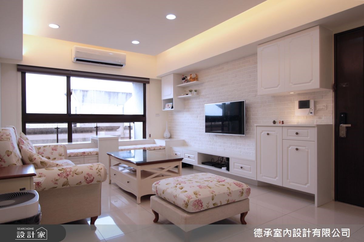 20坪中古屋(5~15年)＿混搭風客廳案例圖片＿德承室內設計有限公司＿德承_10之2