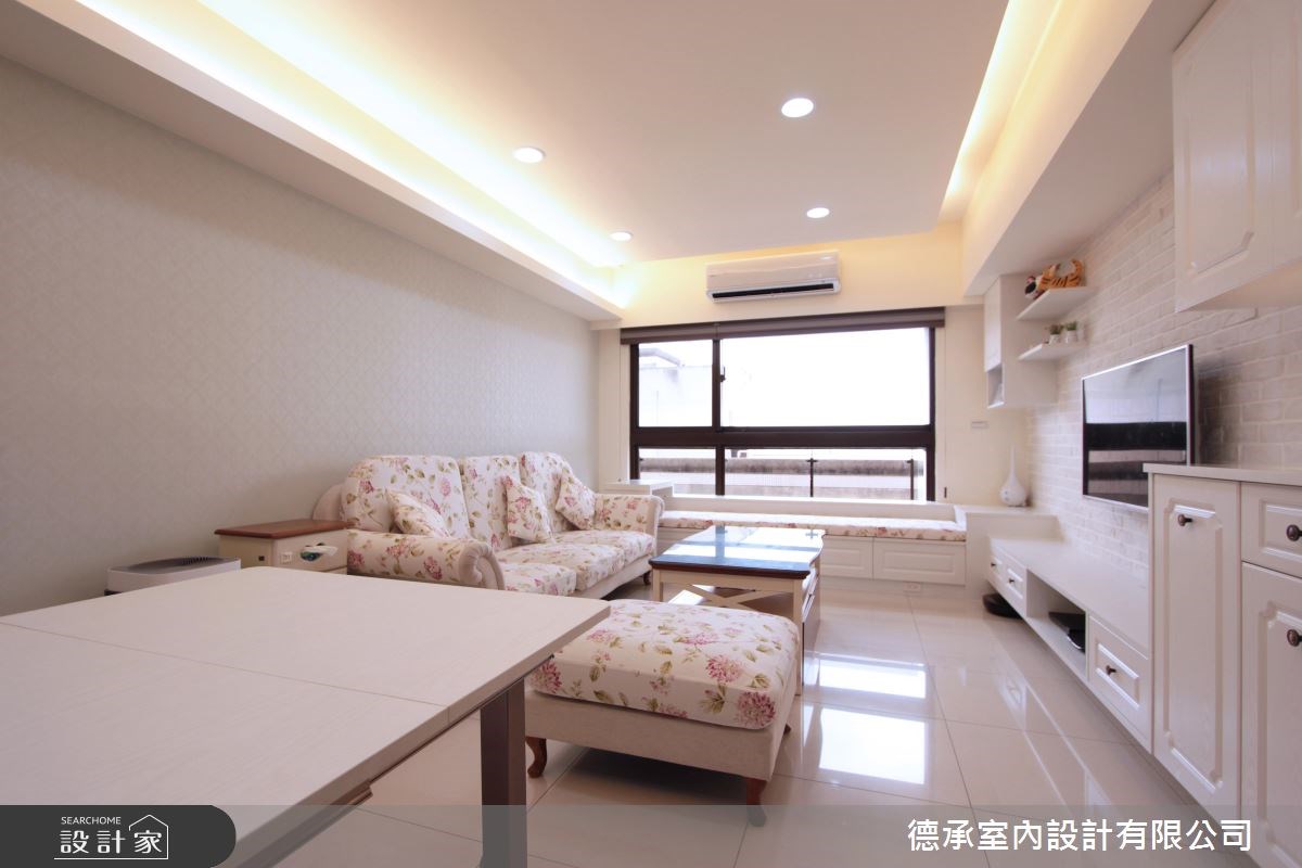 20坪中古屋(5~15年)＿混搭風客廳案例圖片＿德承室內設計有限公司＿德承_10之11