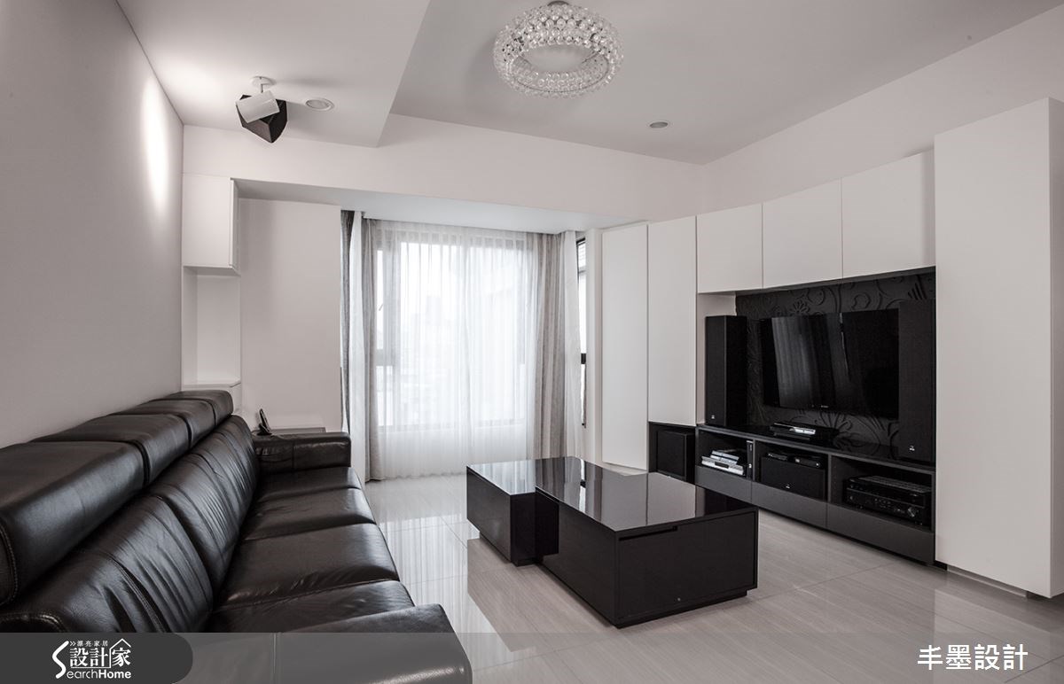 26坪老屋(16~30年)＿現代風客廳案例圖片＿丰墨設計＿丰墨_01木柵 C House之1