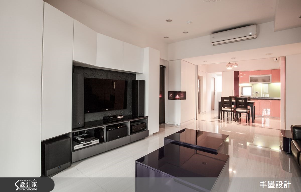 26坪老屋(16~30年)＿現代風客廳餐廳案例圖片＿丰墨設計＿丰墨_01木柵 C House之3