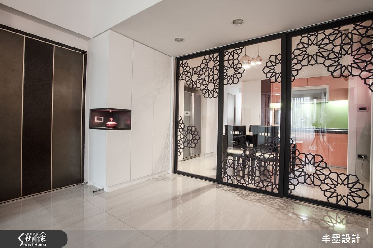 26坪老屋(16~30年)＿現代風玄關案例圖片＿丰墨設計＿丰墨_01木柵 C House之5