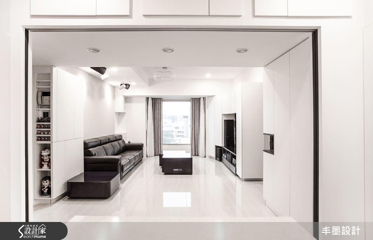 26坪老屋(16~30年)＿現代風客廳案例圖片＿丰墨設計＿丰墨_01木柵 C House之6