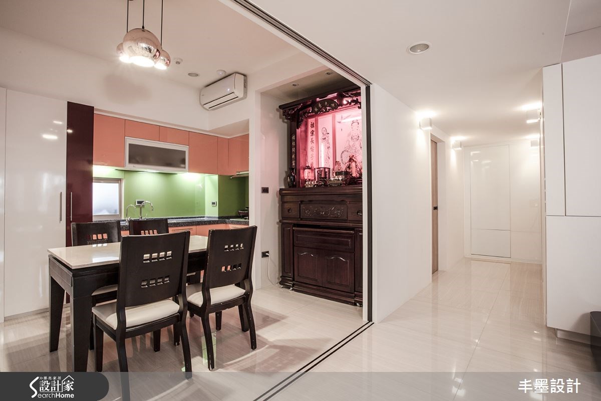 26坪老屋(16~30年)＿現代風餐廳廚房案例圖片＿丰墨設計＿丰墨_01木柵 C House之9