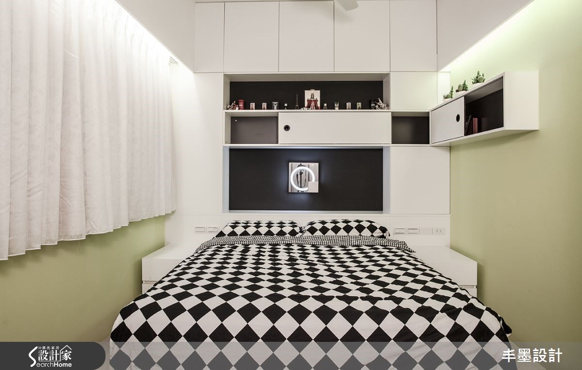 26坪老屋(16~30年)＿現代風臥室案例圖片＿丰墨設計＿丰墨_01木柵 C House之12