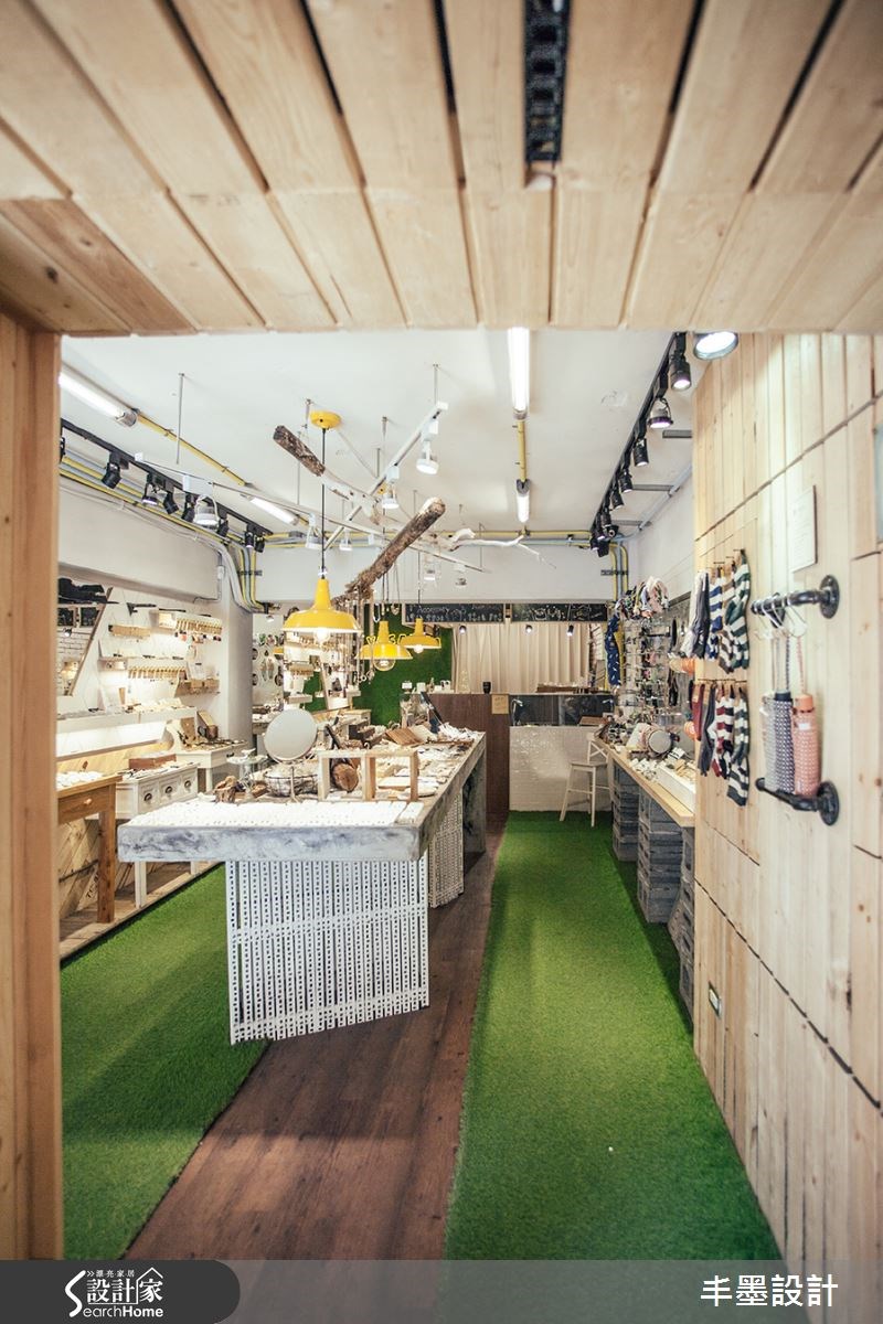 12坪老屋(16~30年)＿休閒風商業空間案例圖片＿丰墨設計＿丰墨_02Vacanza Accessory 敦南店之5