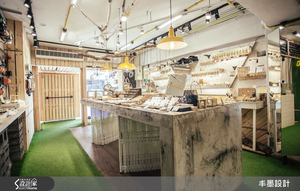 12坪老屋(16~30年)＿休閒風商業空間案例圖片＿丰墨設計＿丰墨_02Vacanza Accessory 敦南店之14