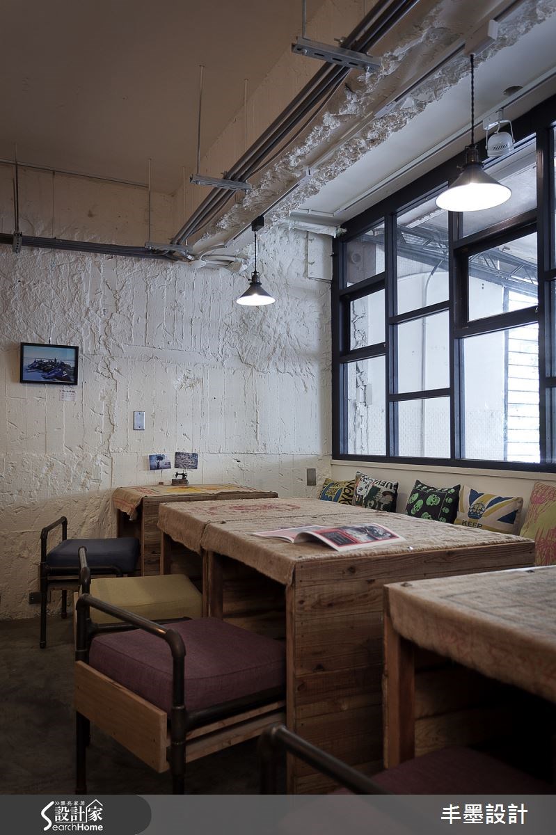 40坪老屋(16~30年)＿工業風商業空間案例圖片＿丰墨設計＿丰墨_03穿越九千公里交給你之10