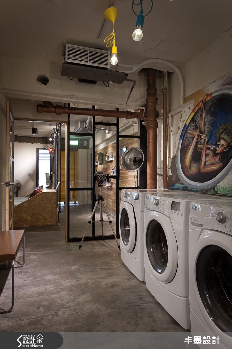40坪老屋(16~30年)＿工業風商業空間案例圖片＿丰墨設計＿丰墨_03穿越九千公里交給你之14