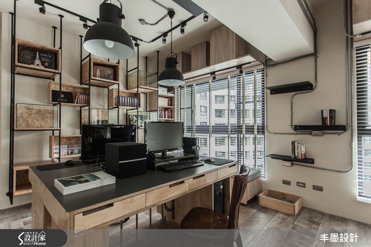 23坪新成屋(5年以下)＿工業風案例圖片＿丰墨設計＿丰墨_04竹東 PC House之24