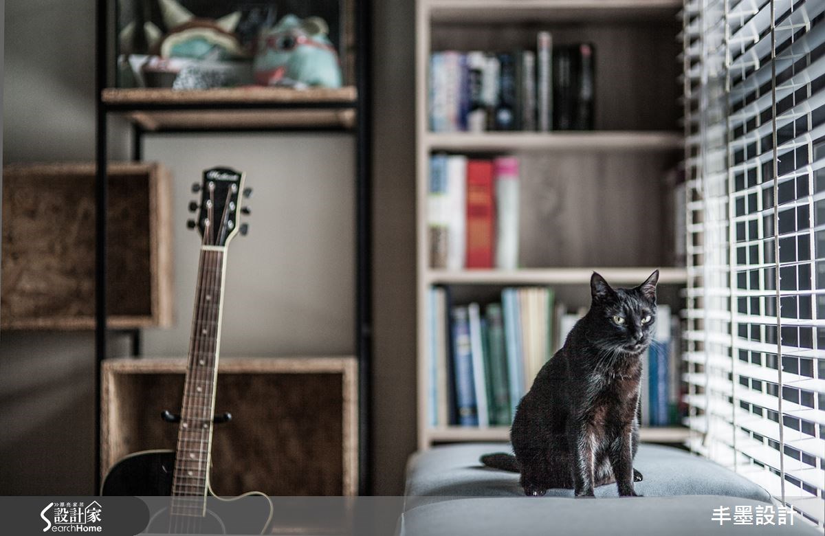 23坪新成屋(5年以下)＿工業風書房案例圖片＿丰墨設計＿丰墨_04竹東 PC House之27