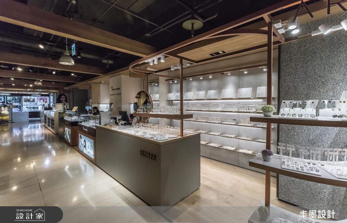 ＿混搭風商業空間案例圖片＿丰墨設計＿丰墨_05ARTISAN JEWELLERY 板橋專櫃之2